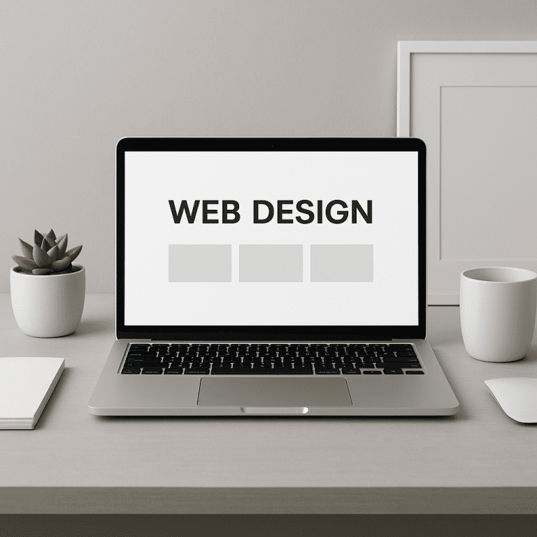 Web design inspirowany minimalizmem