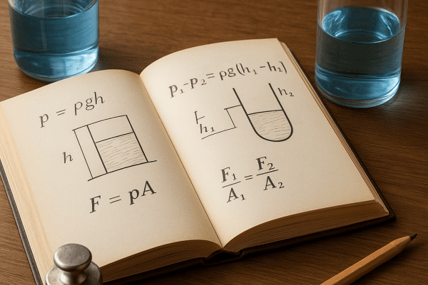 Hydrostatyka – podstawy, wzory i przykłady