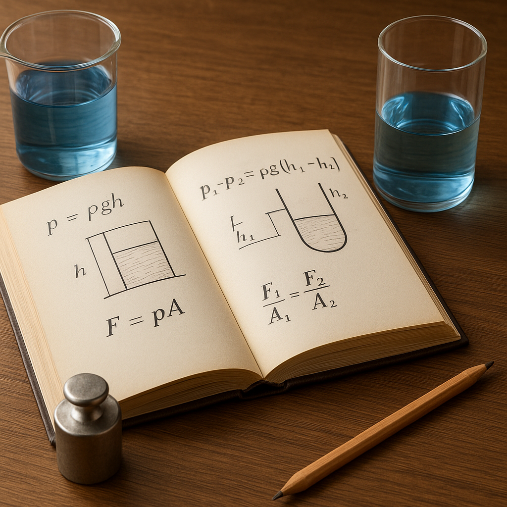 Hydrostatyka – podstawy, wzory i przykłady