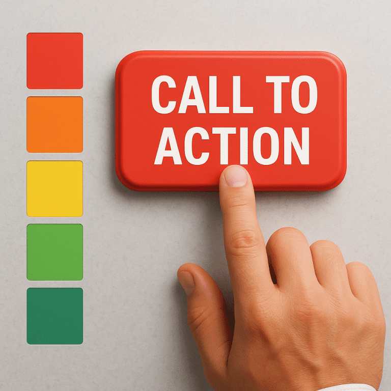 Jak wykorzystać psychologię koloru w call to action